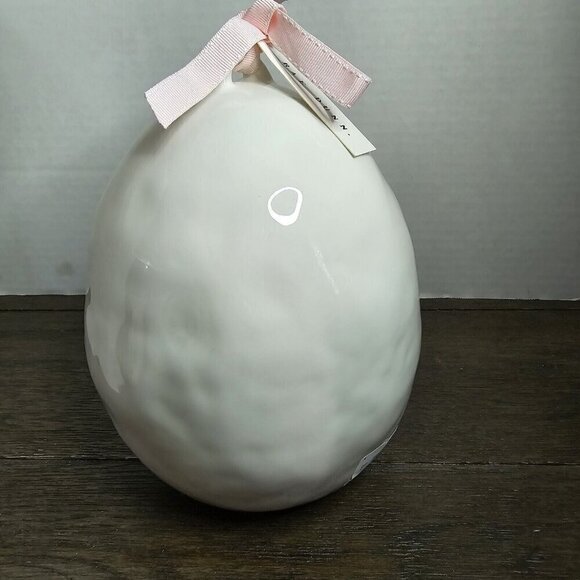 Rae Dunn Artisan Happy Spring Easter Egg 2021 Dimpled Farmhouse - Picture 3 of 10